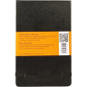 Блокнот MOLESKINE Reporter Soft Pocket, нелинованный, 9×14 см, чёрный QP813